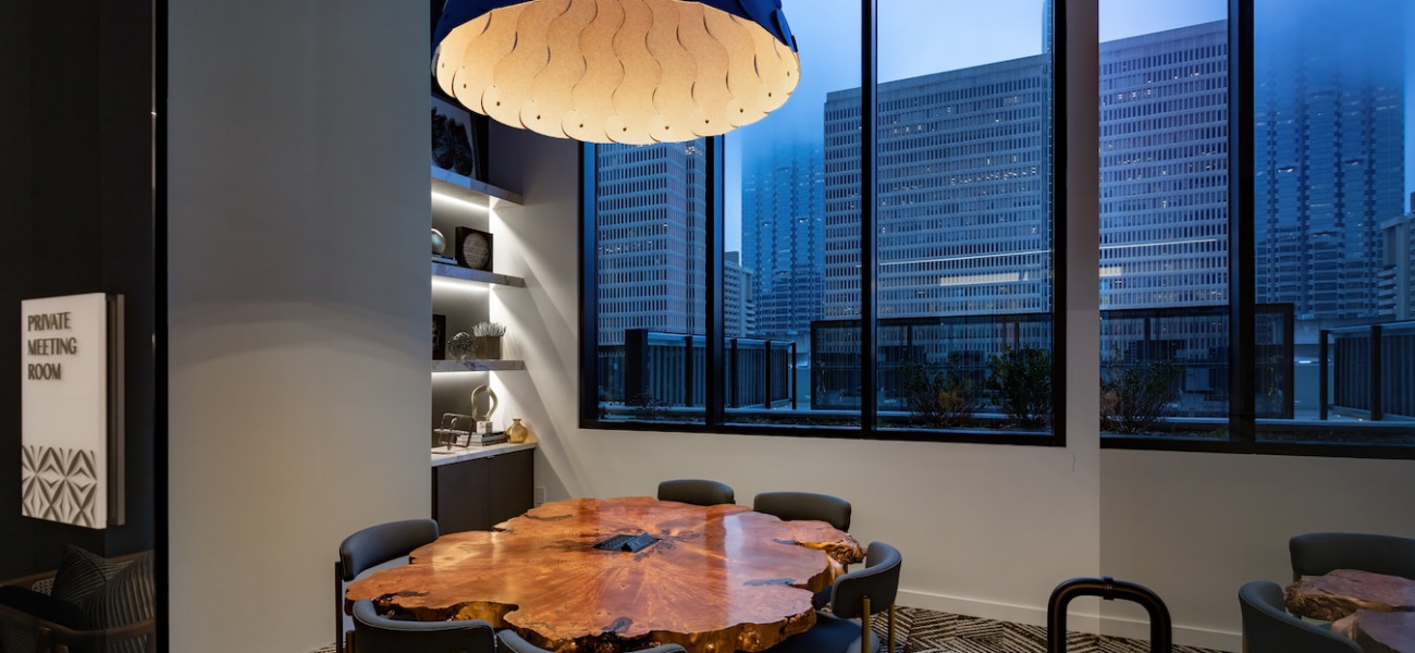 Peachtree private meeting room table chairs Peachtree private meeting room table chairs